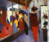 Macke, August - Oil Painting